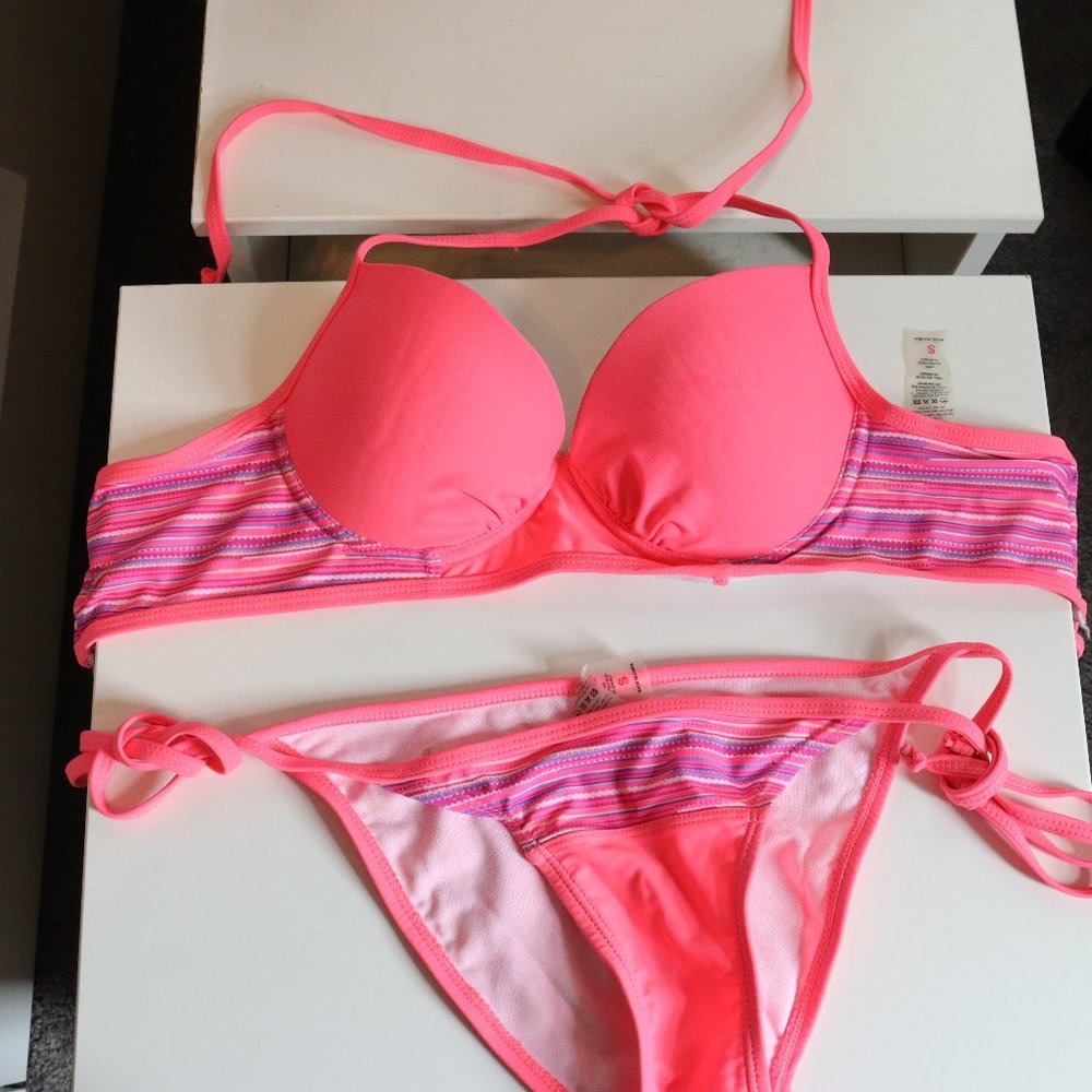 Hot Pink Bikini Size small